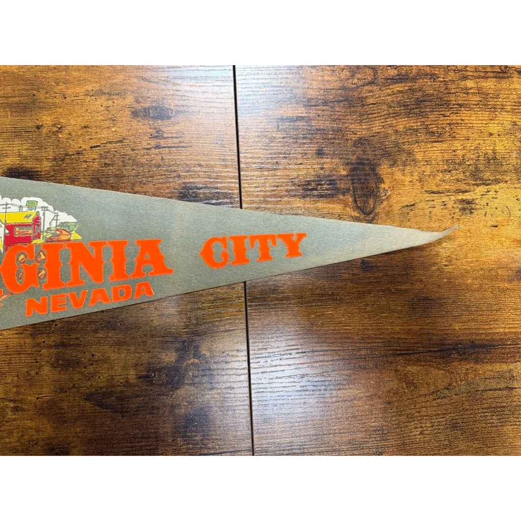 Vintage Virginia City, Nevada pennant