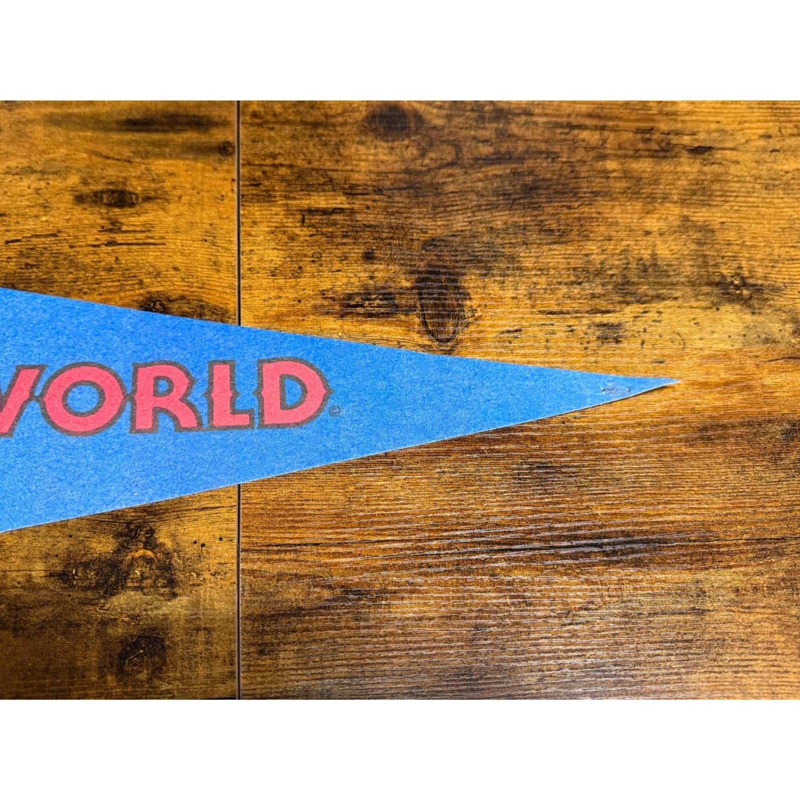Vintage Ringling Brothers and Barnum and Bailey Circus World Florida pennant