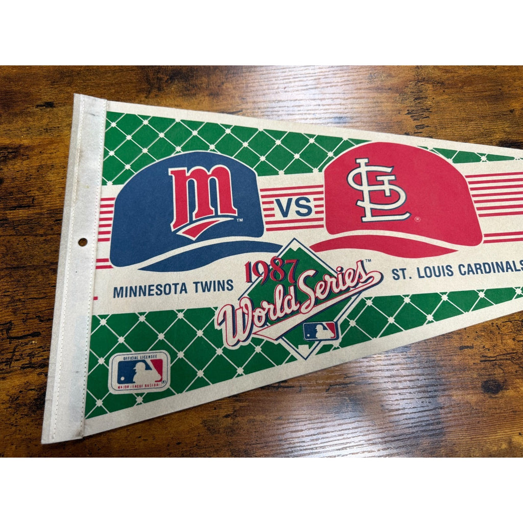 Minnesota Twins vs St Louis Cardinals 1987 World Series Full Size Pennant