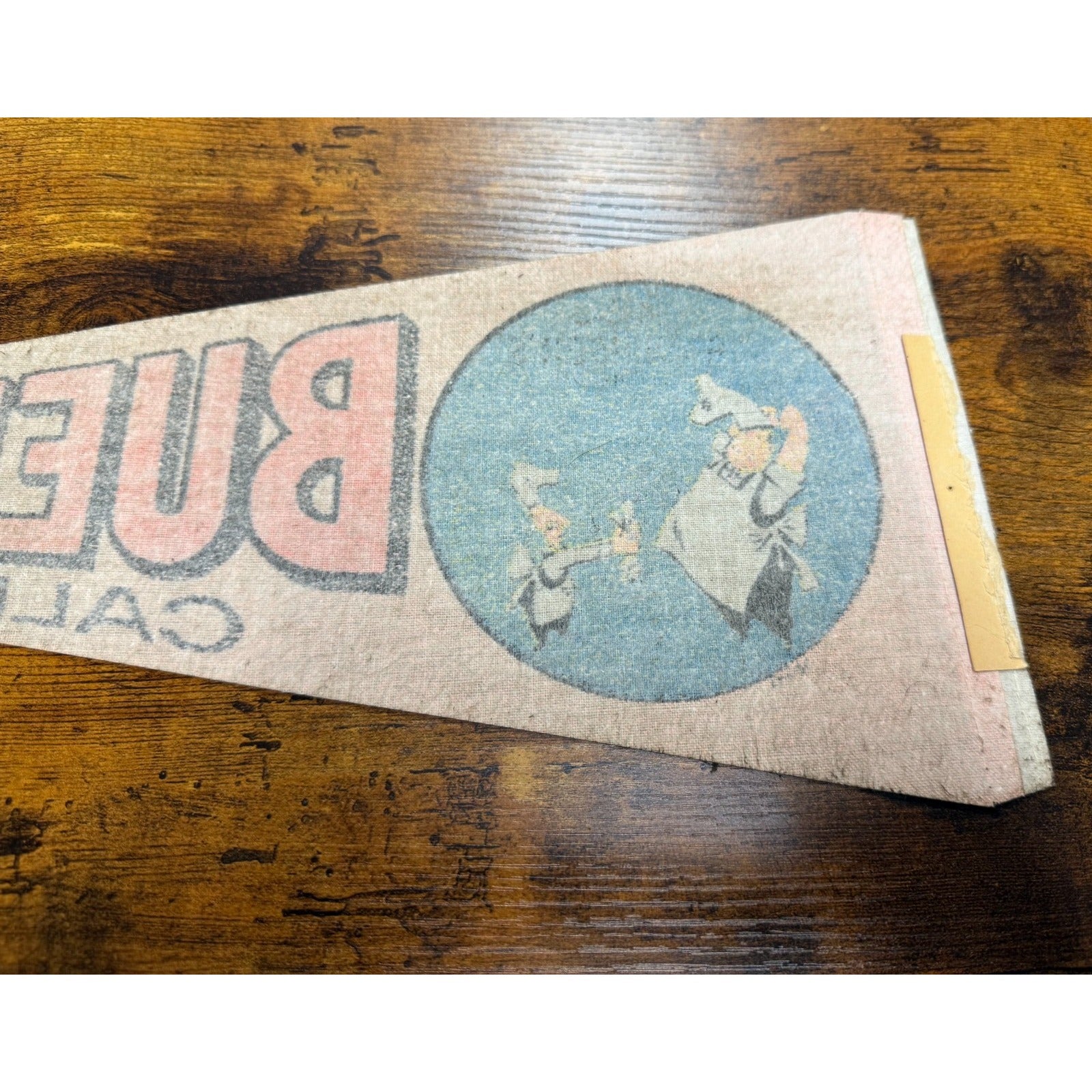 Vintage Buellton, California pennant Andersen's Restaurant