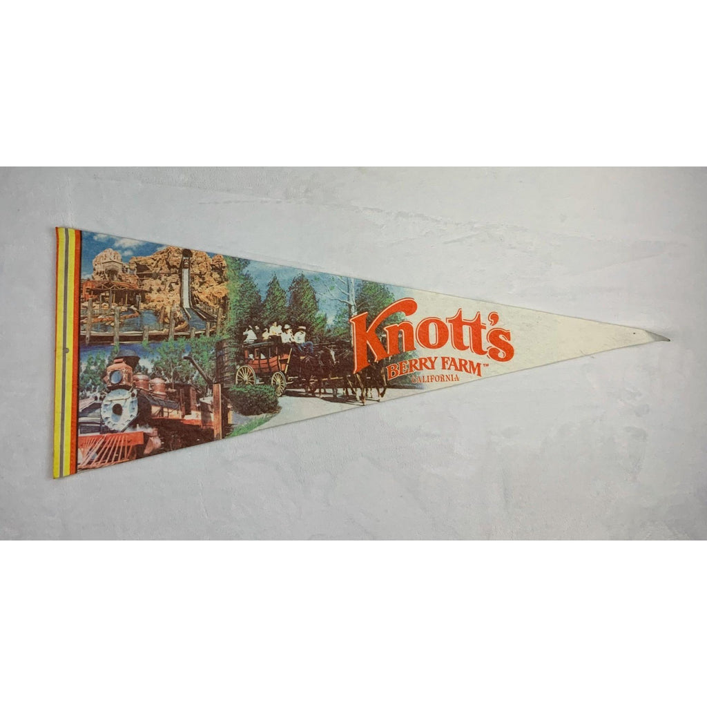 Vintage Knott's Berry Farms California pennant