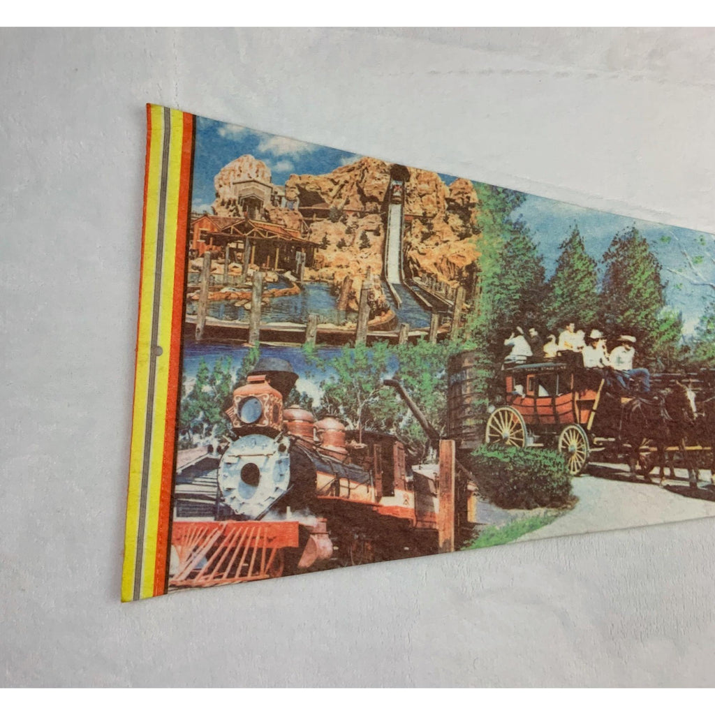 Vintage Knott's Berry Farms California pennant