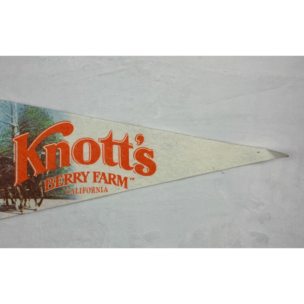 Vintage Knott's Berry Farms California pennant