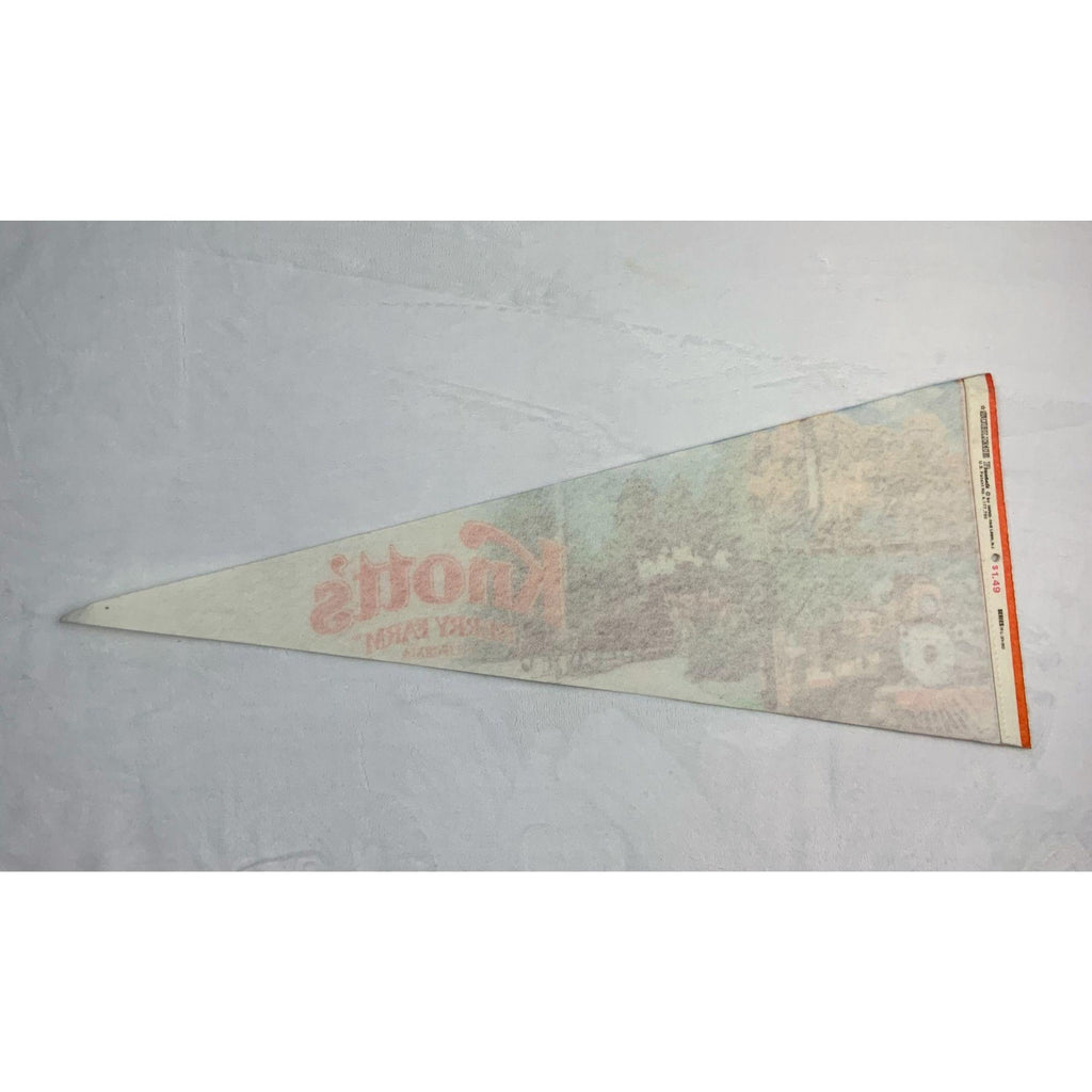 Vintage Knott's Berry Farms California pennant