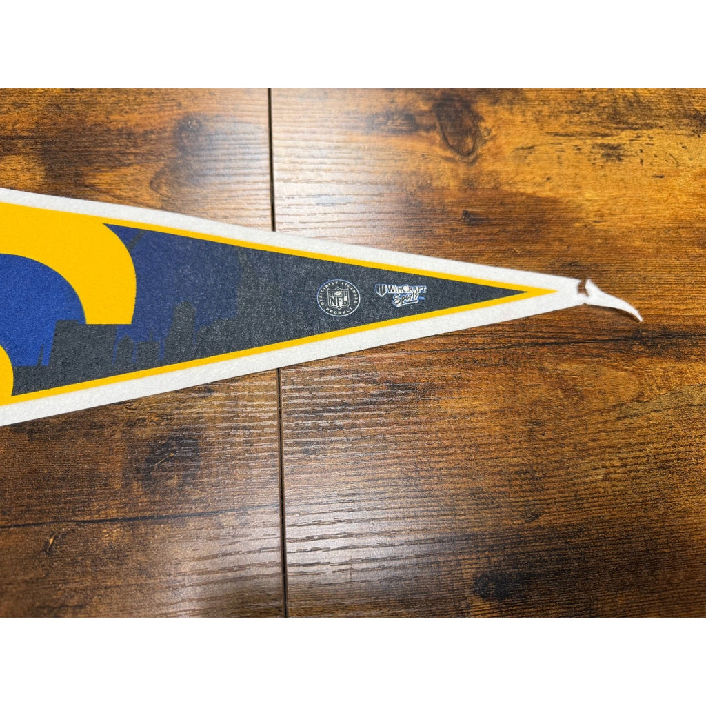 Vintage 90's NFL St. Louis Rams pennant