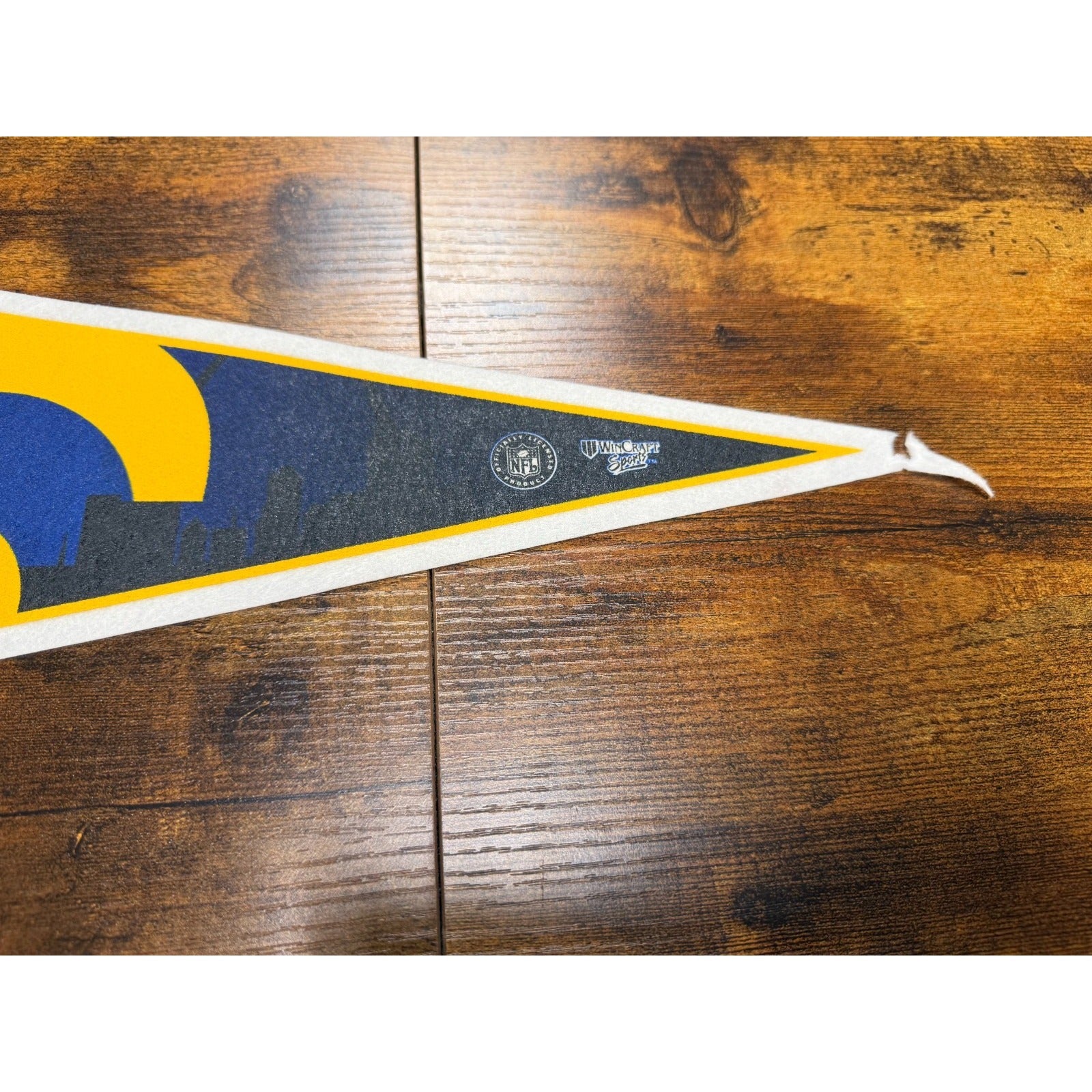 Vintage 90's NFL St. Louis Rams pennant