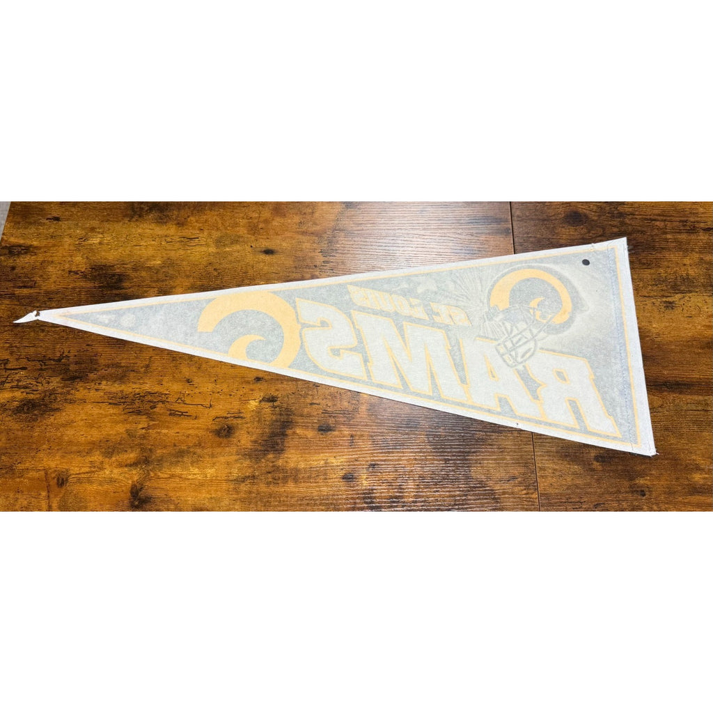 Vintage 90's NFL St. Louis Rams pennant