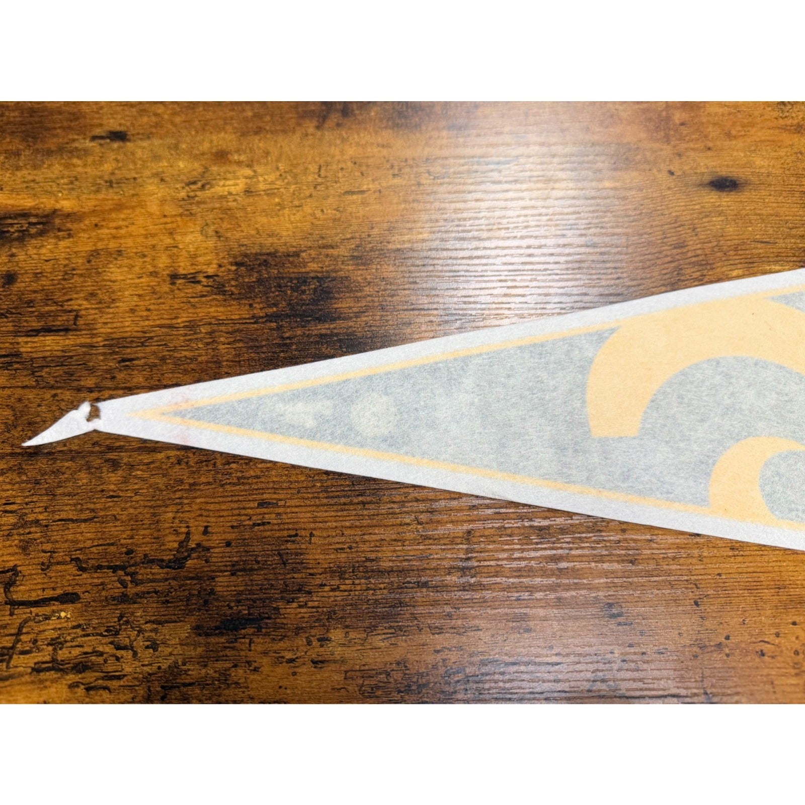 Vintage 90's NFL St. Louis Rams pennant