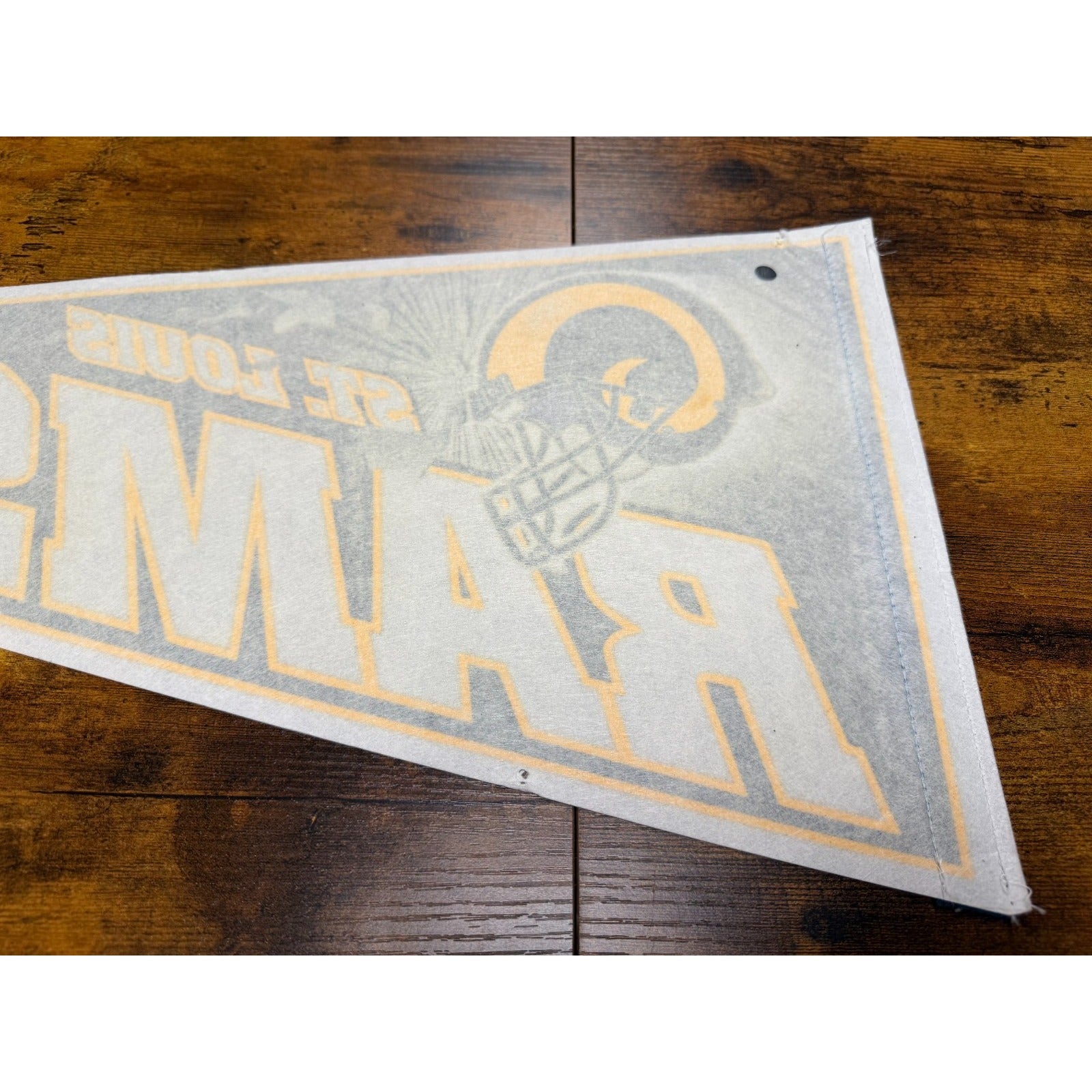 Vintage 90's NFL St. Louis Rams pennant