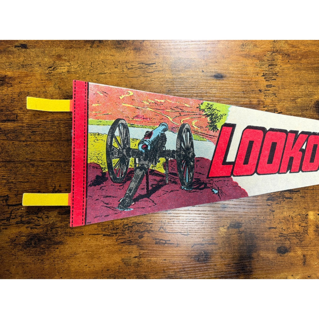Vintage Lookout Mountain, Tennessee pennant