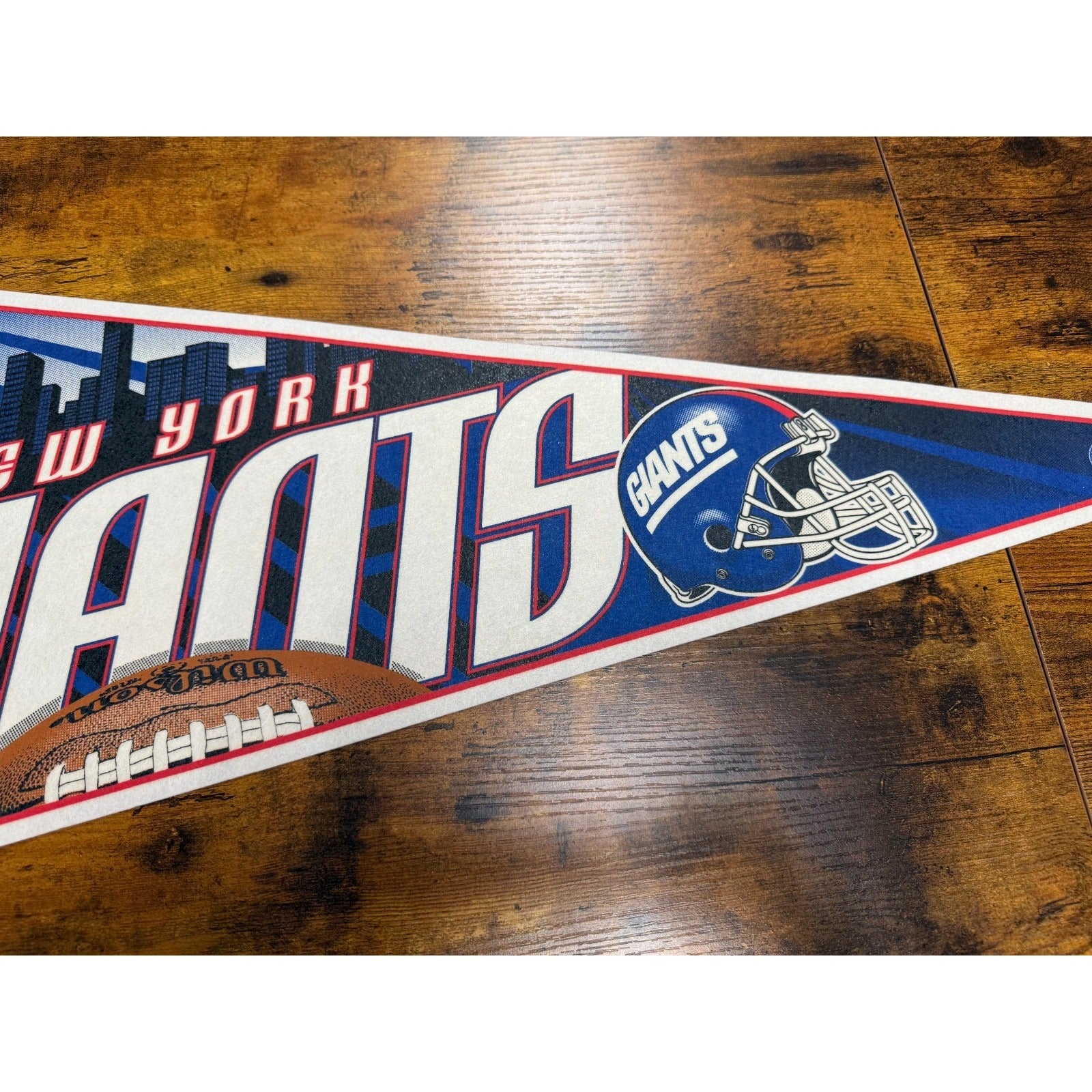 Vintage 90's NFL New York Giants pennant