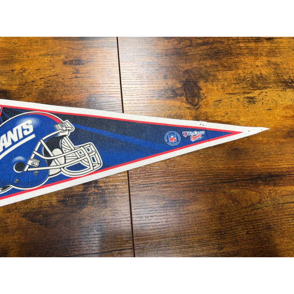 Vintage 90's NFL New York Giants pennant