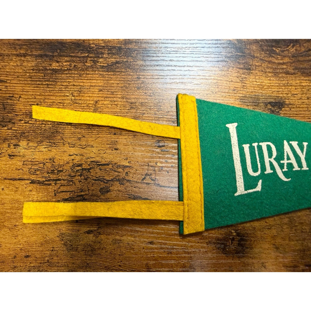 Vintage Luray Caverns, Va mini pennant
