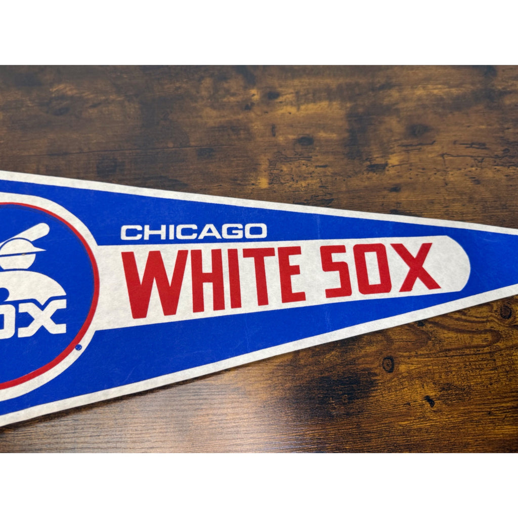 Chicago White Sox Vintage MLB Felt Pennant - Baseball Memorabilia 30 inches