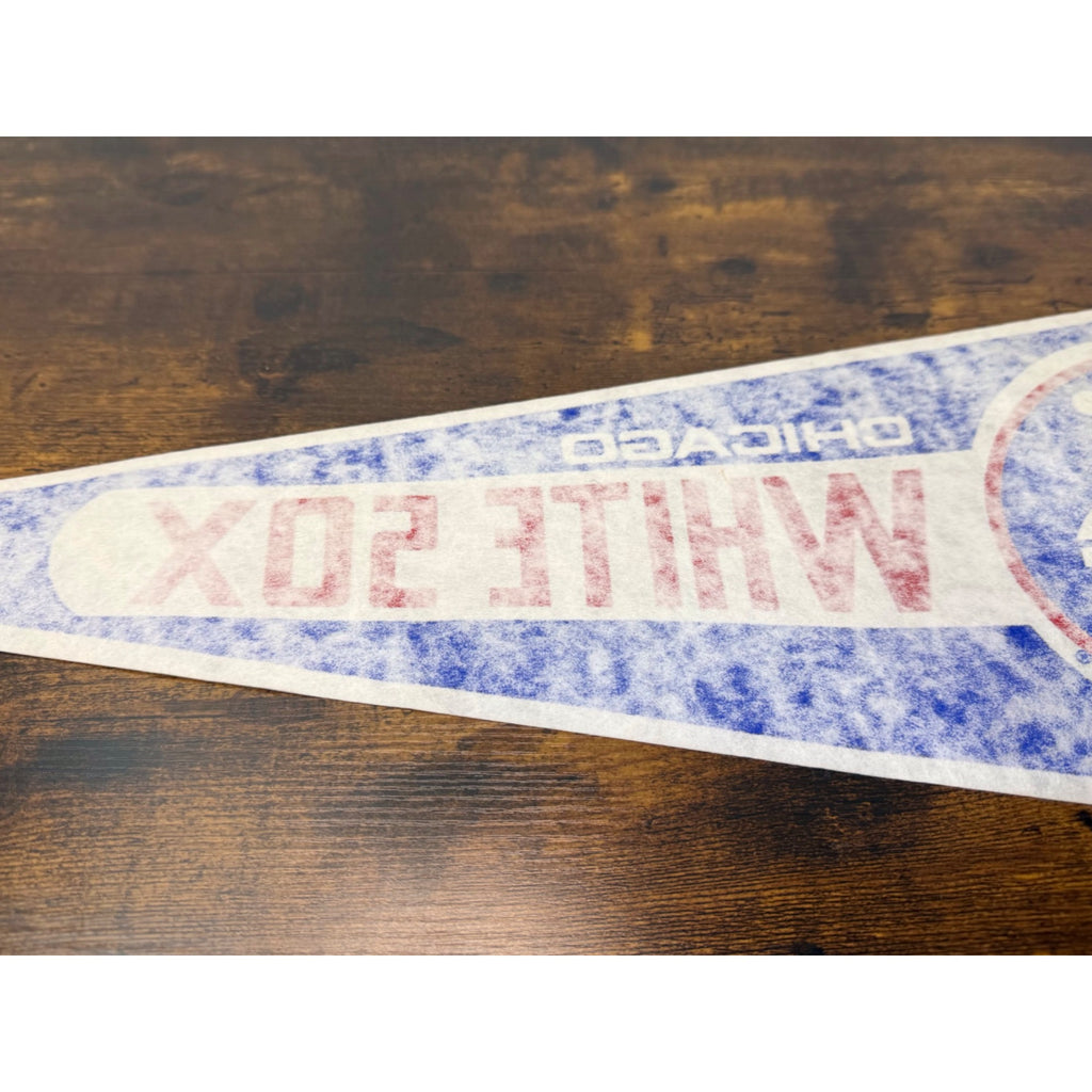 Chicago White Sox Vintage MLB Felt Pennant - Baseball Memorabilia 30 inches