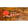 Vintage 1967 NFL Cleveland Browns pennant