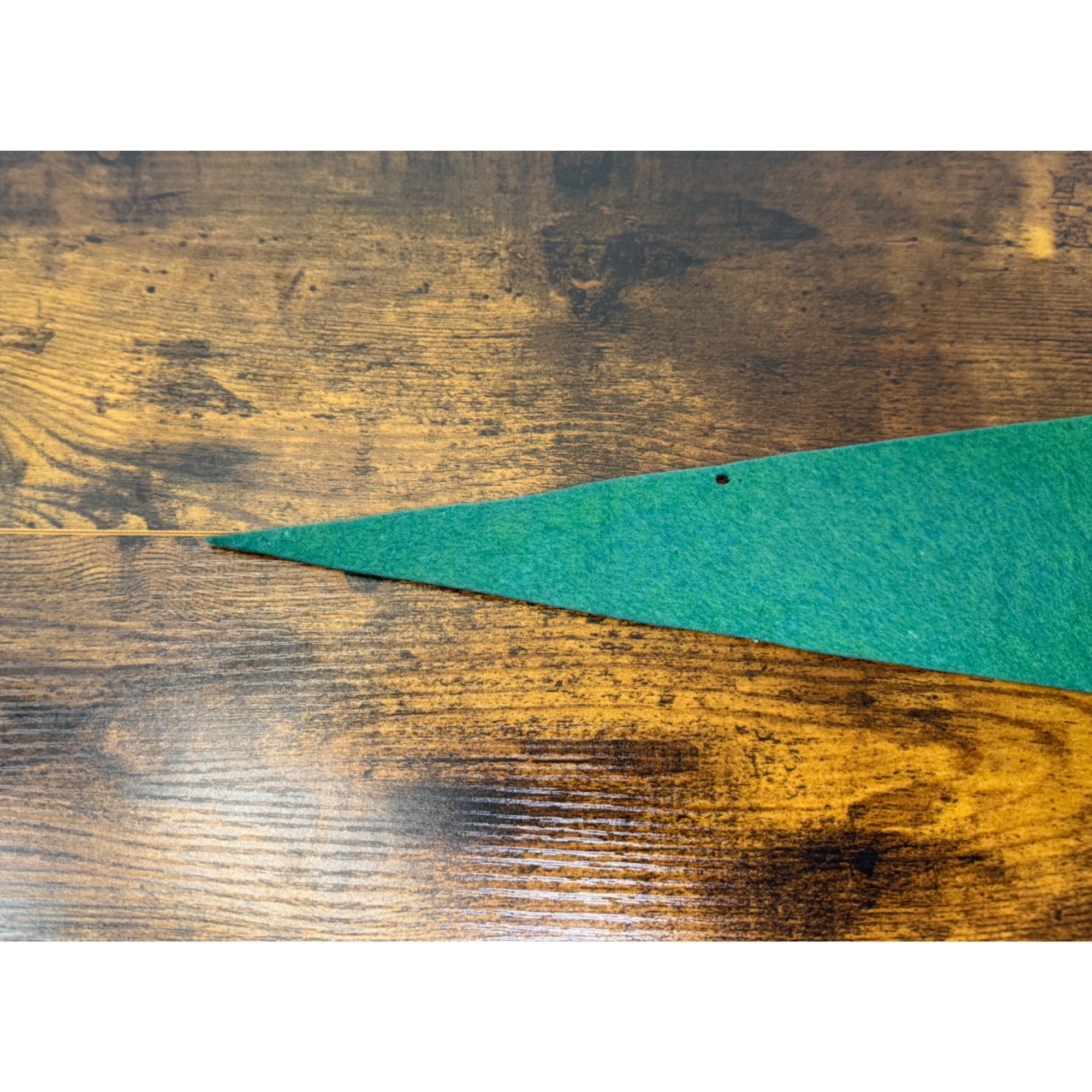 Kansas Centennial Felt Pennant 1861-1961 Green & White Vintage Memorabilia