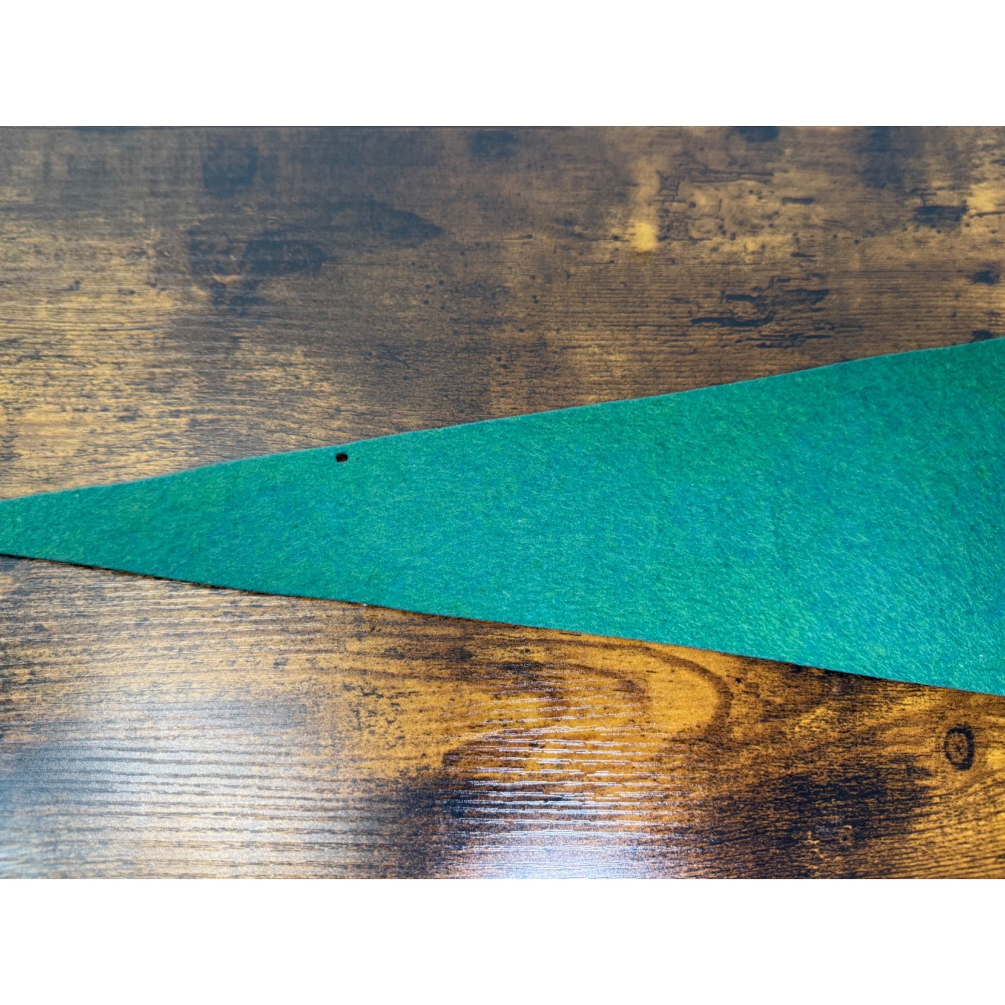 Kansas Centennial Felt Pennant 1861-1961 Green & White Vintage Memorabilia