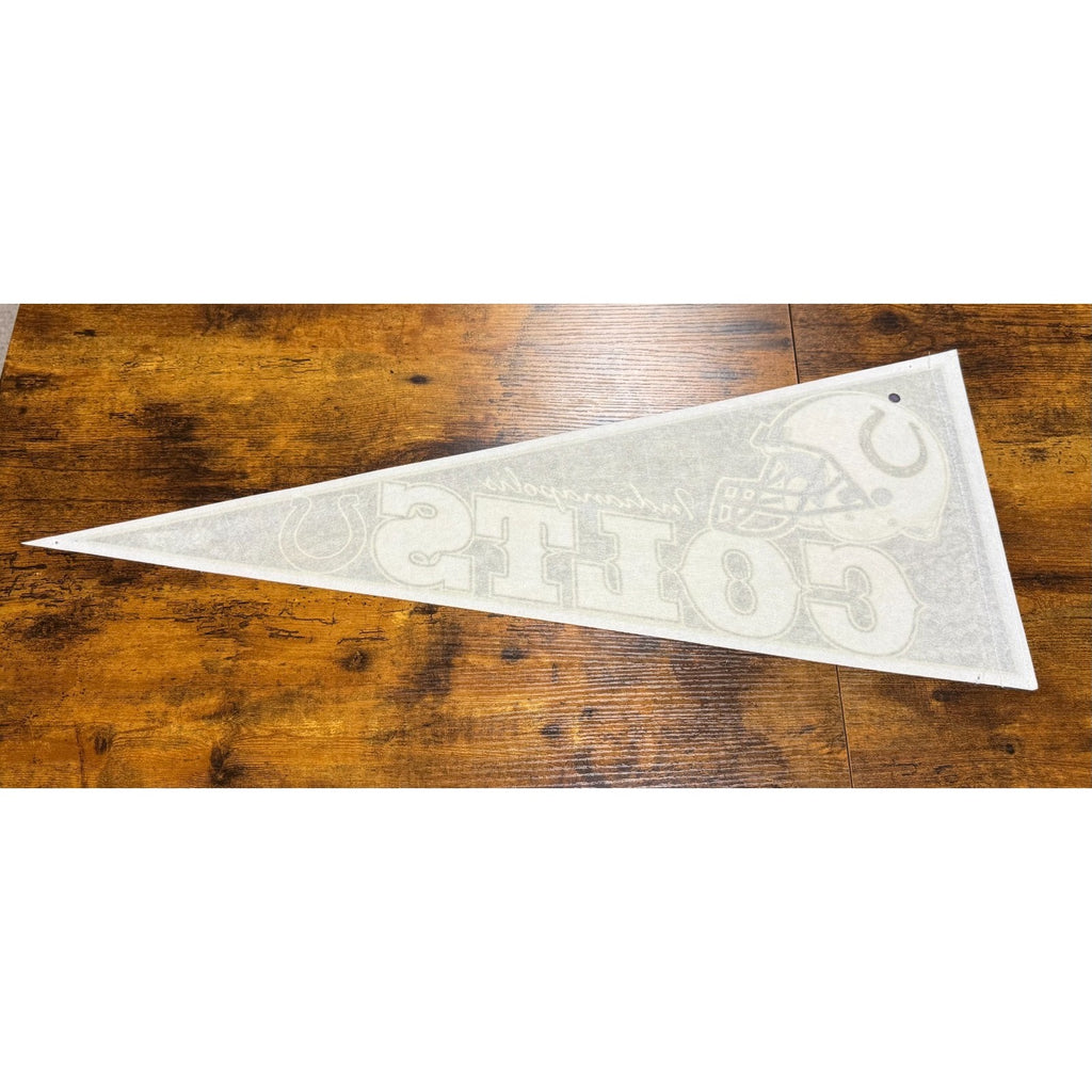 Vintage 90's NFL Indinanapolis Colts pennant
