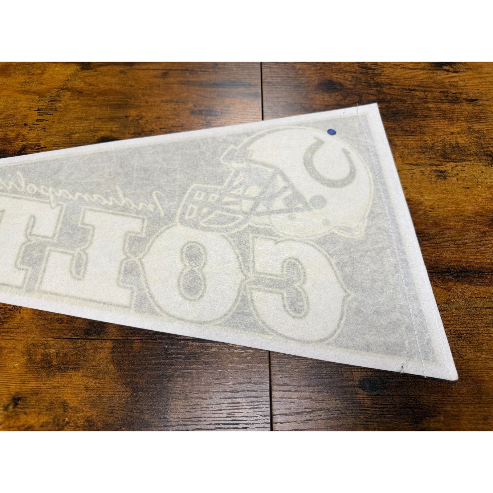 Vintage 90's NFL Indinanapolis Colts pennant