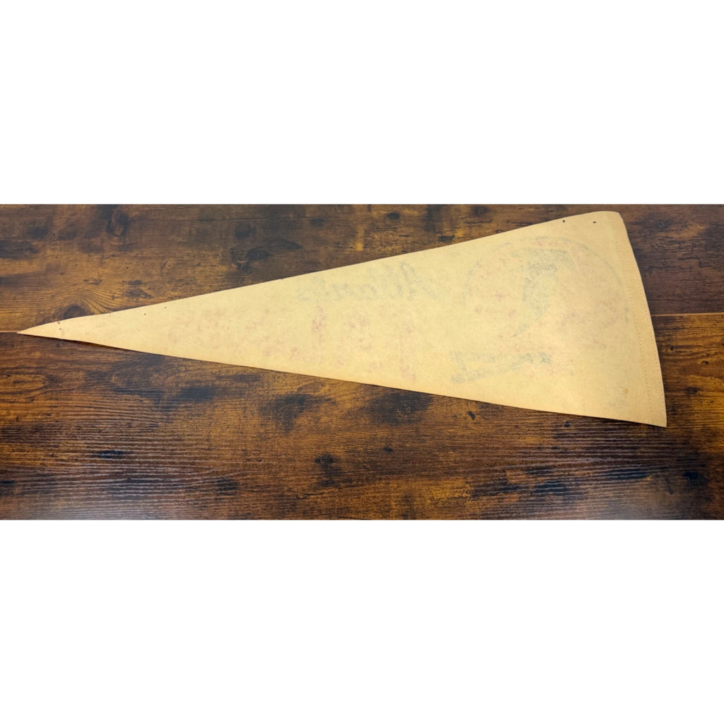 Vintage Atlanta Falcons NFL Felt Pennant Flag Sports Memorabilia