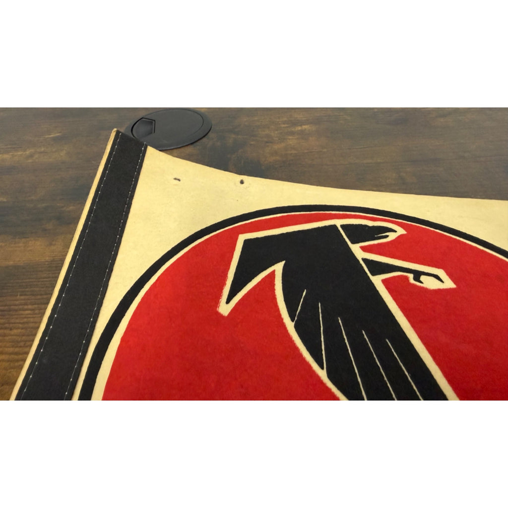 Vintage Atlanta Falcons NFL Felt Pennant Flag Sports Memorabilia