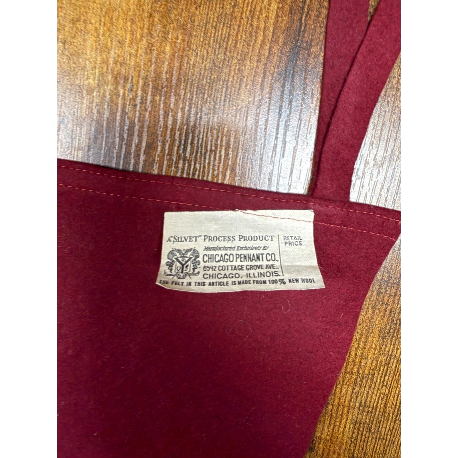 Vintage Harvard wool pennant