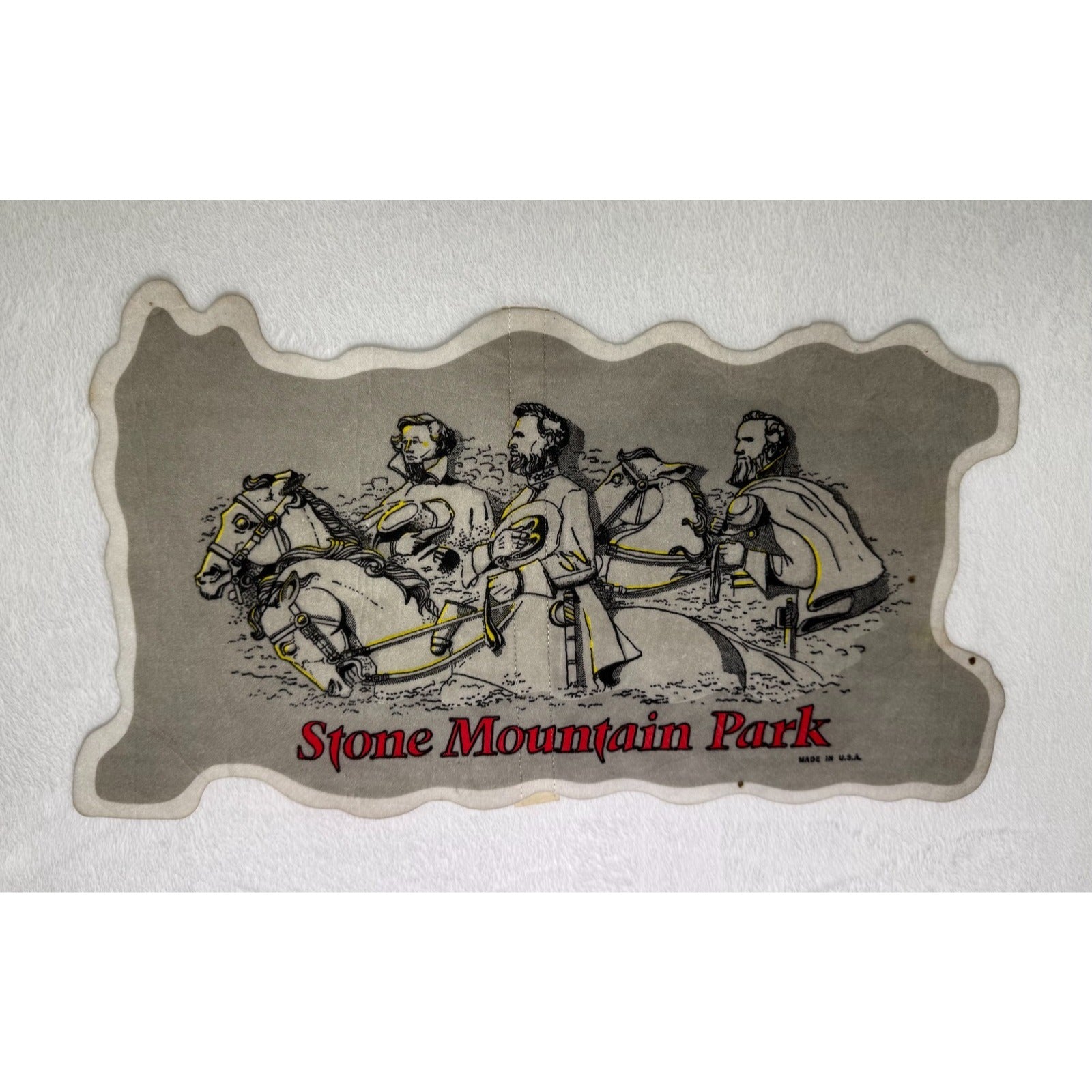Vintage Stone Mountain Park pennant