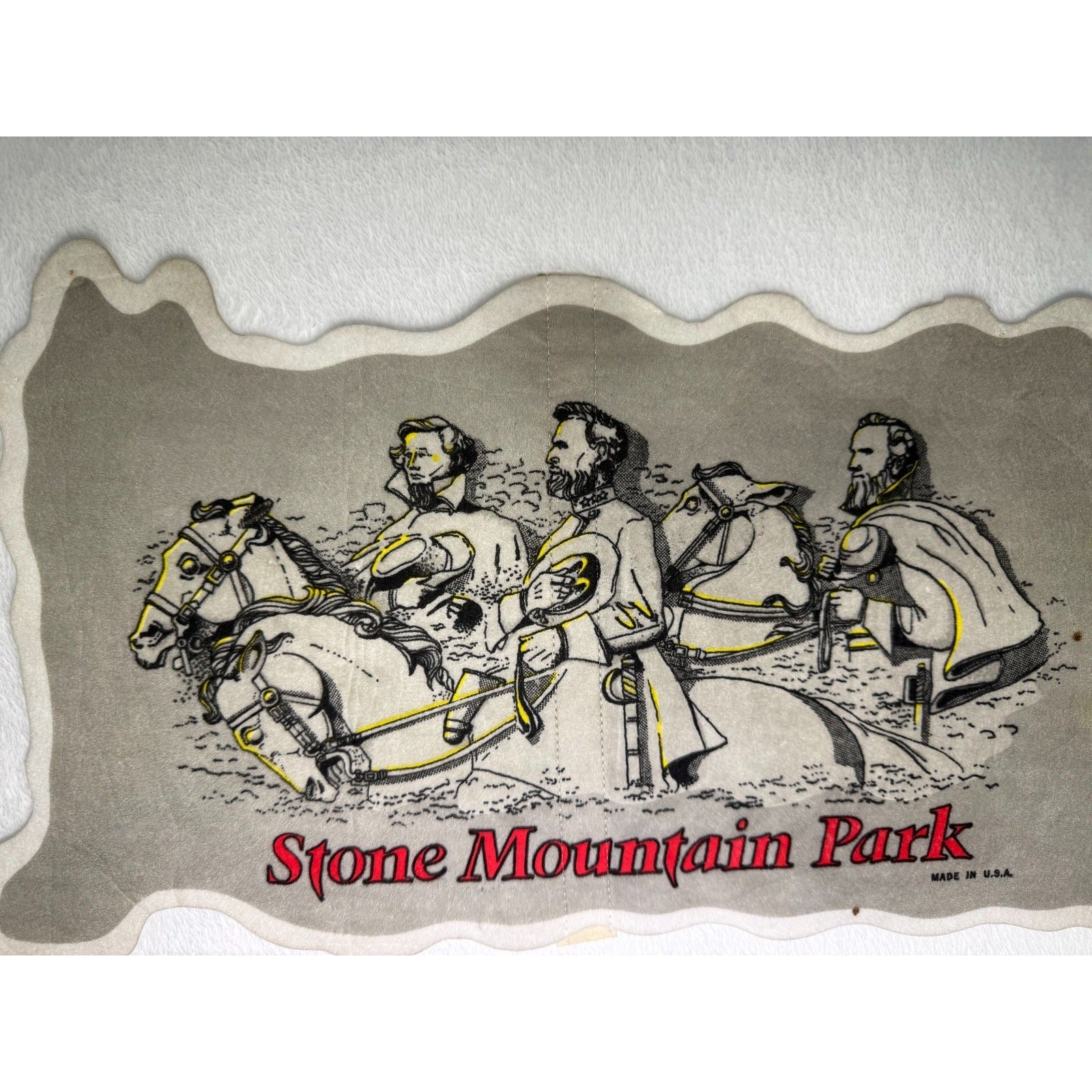 Vintage Stone Mountain Park pennant