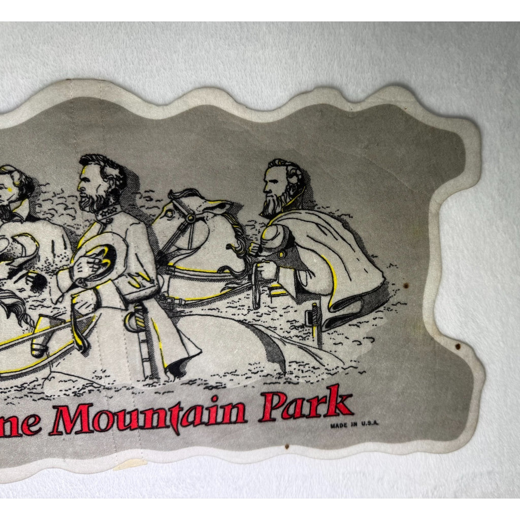 Vintage Stone Mountain Park pennant