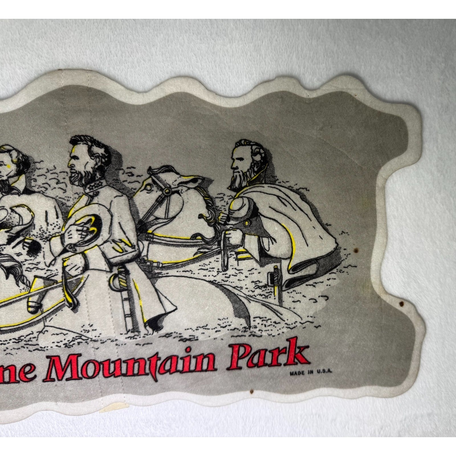Vintage Stone Mountain Park pennant
