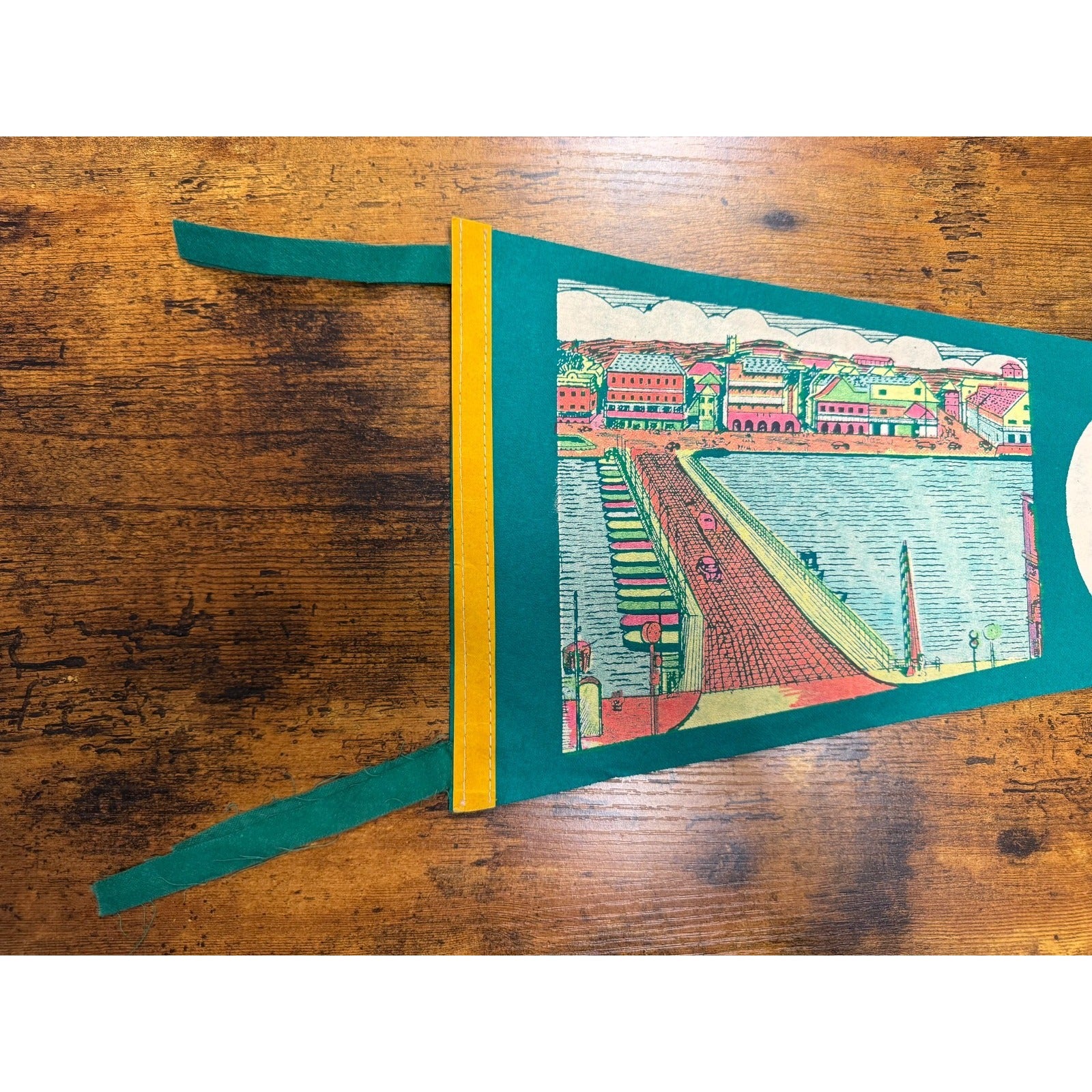 Vintage Curacao, N.A. pennant