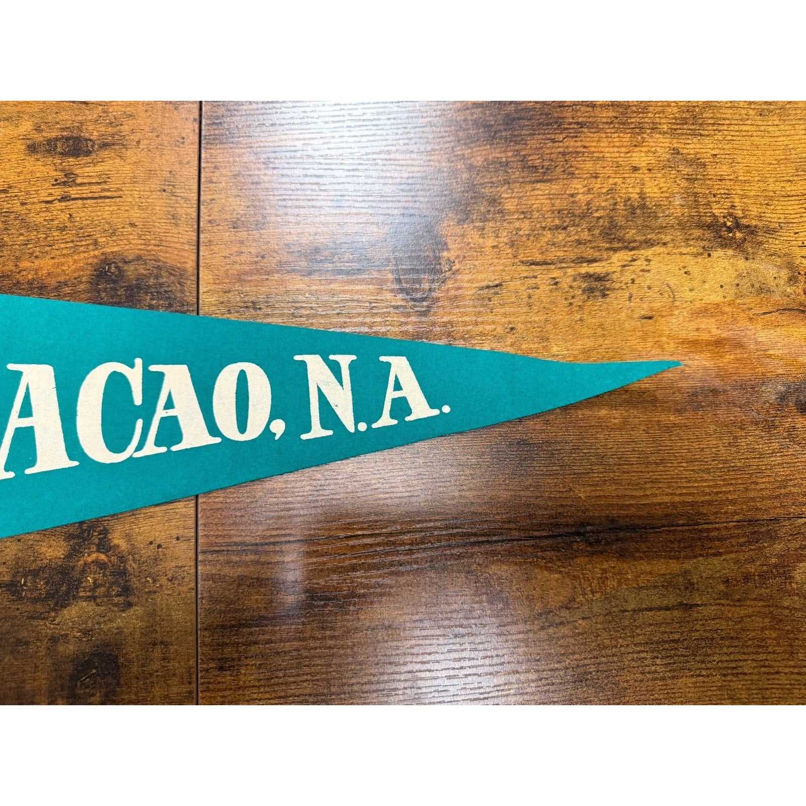 Vintage Curacao, N.A. pennant