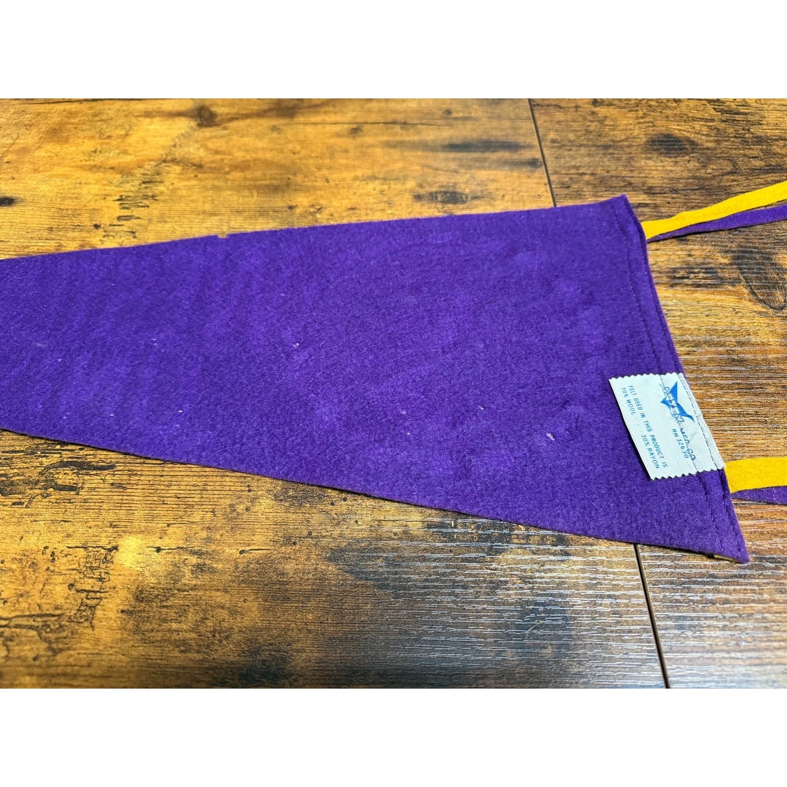 Vintage Western Illinois University pennant