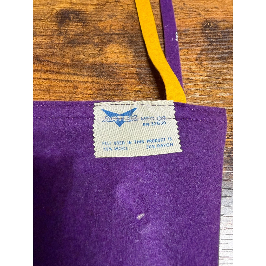 Vintage Western Illinois University pennant
