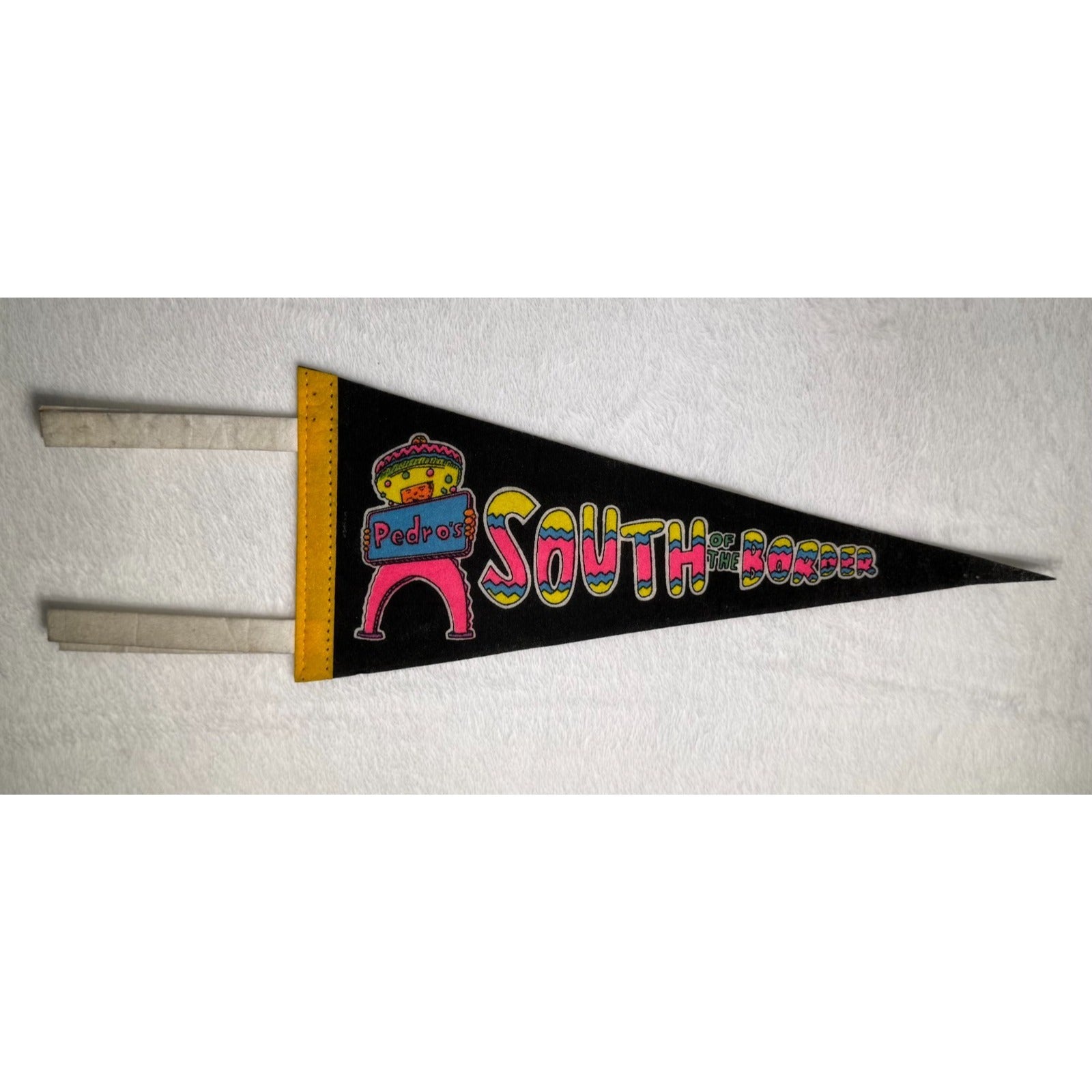 Vintage Pedro's South of the Border pennant