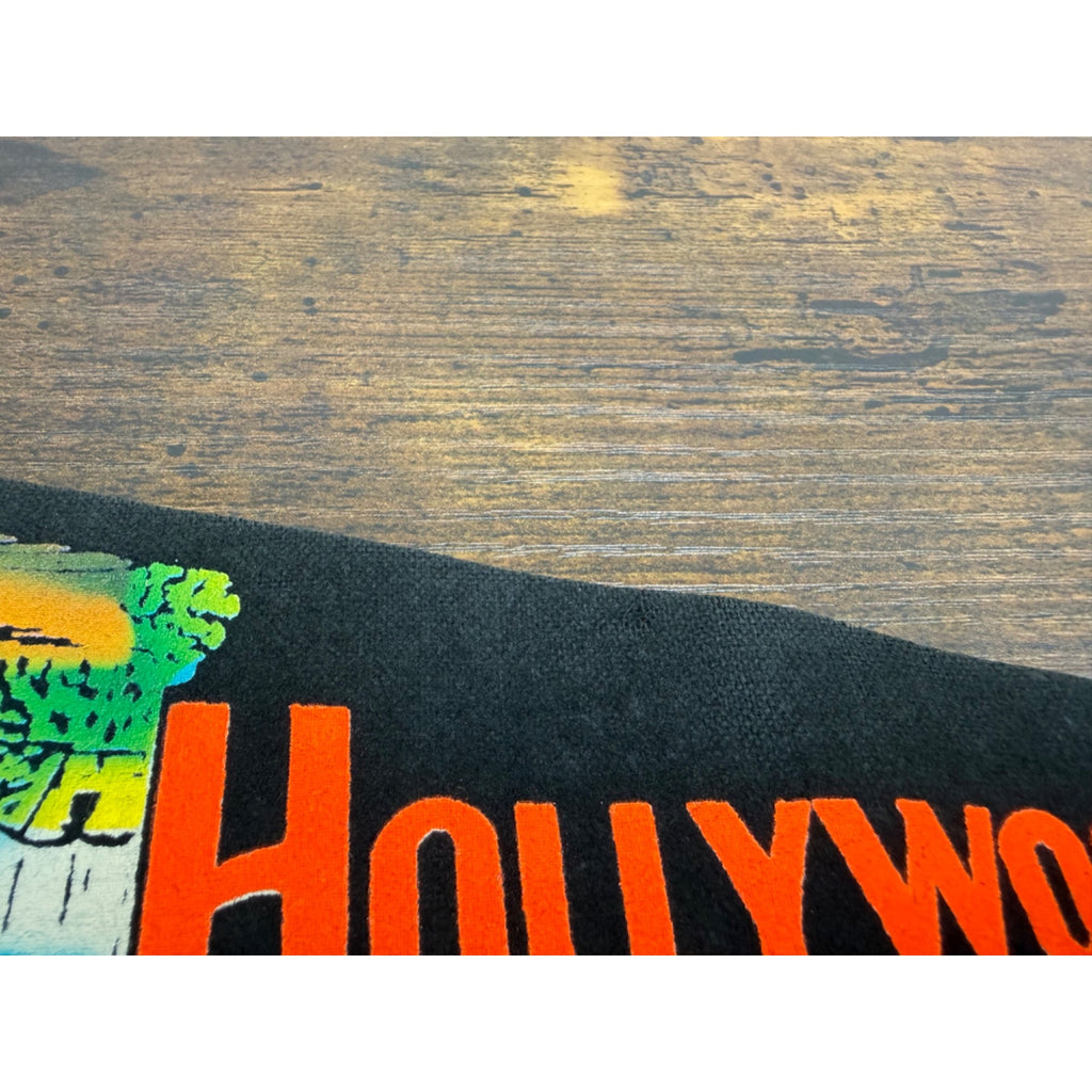 Vintage Hollywood Bowl Felt Pennant Memorabilia Souvenir 12 inches