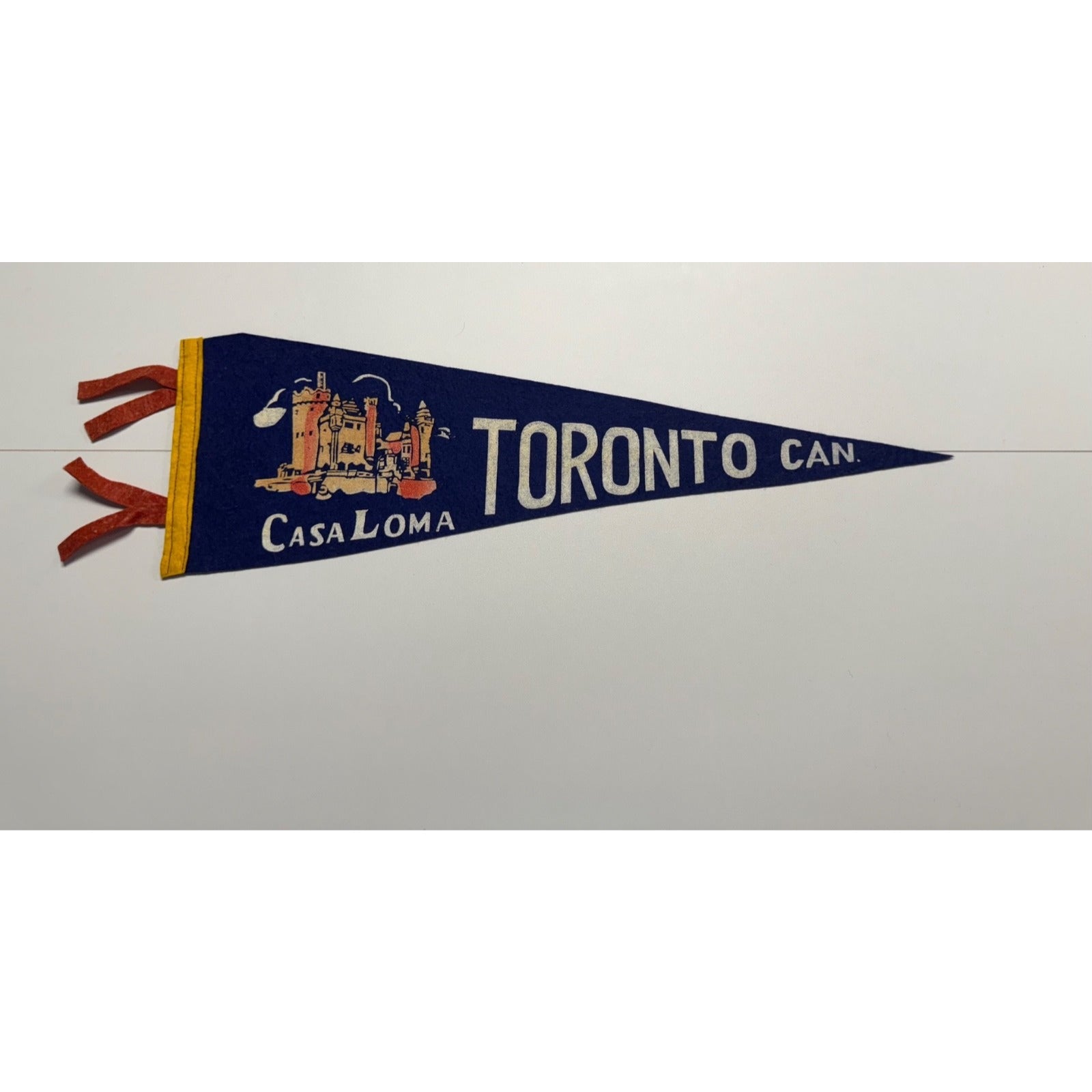Vintage Toronto, Canada pennant Casa Loma