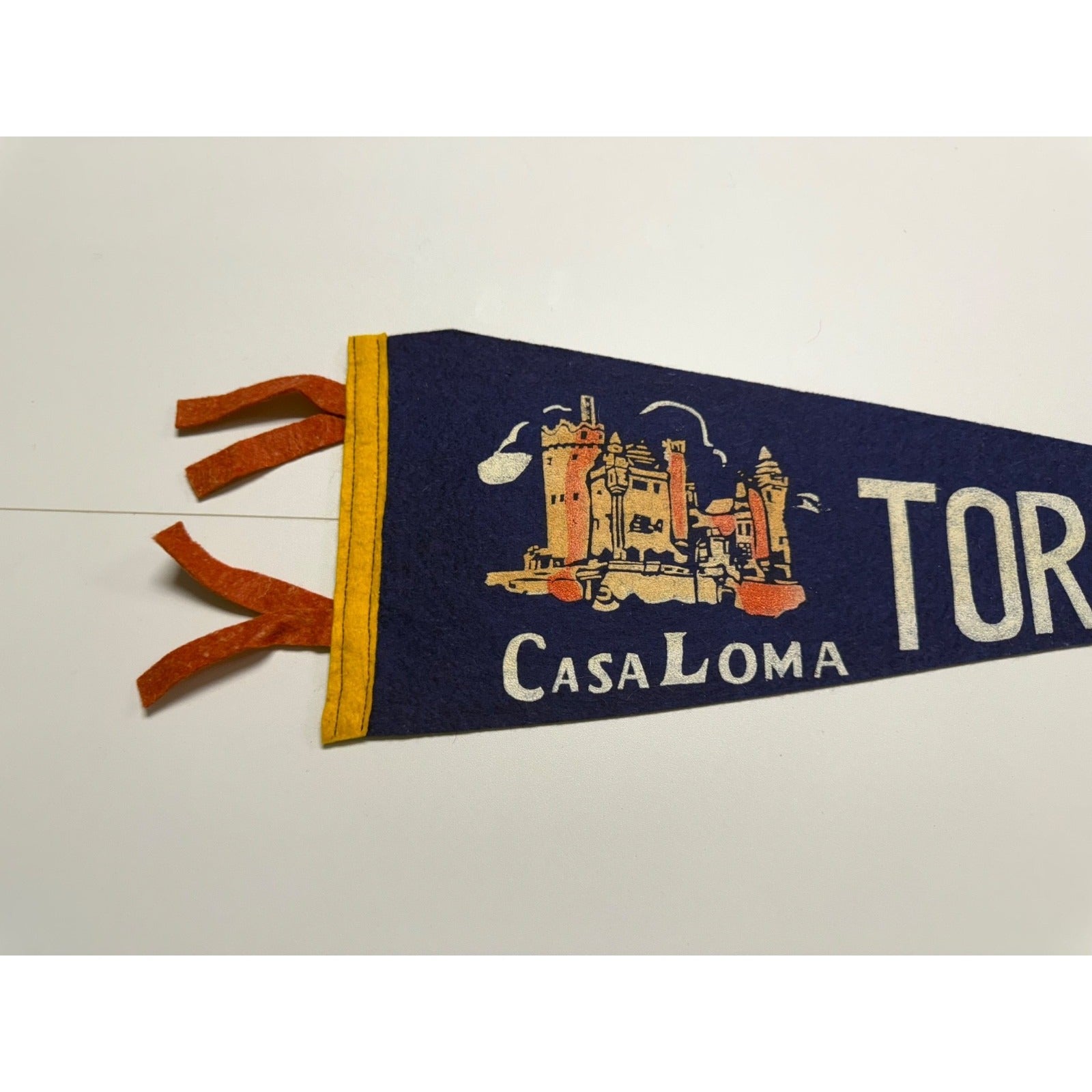 Vintage Toronto, Canada pennant Casa Loma
