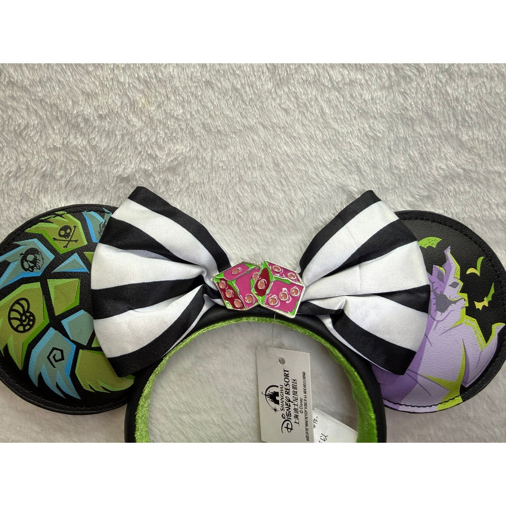 NEW Disney Shanghai Resort Nightmare Before Christmas Glow in the Dark Ears