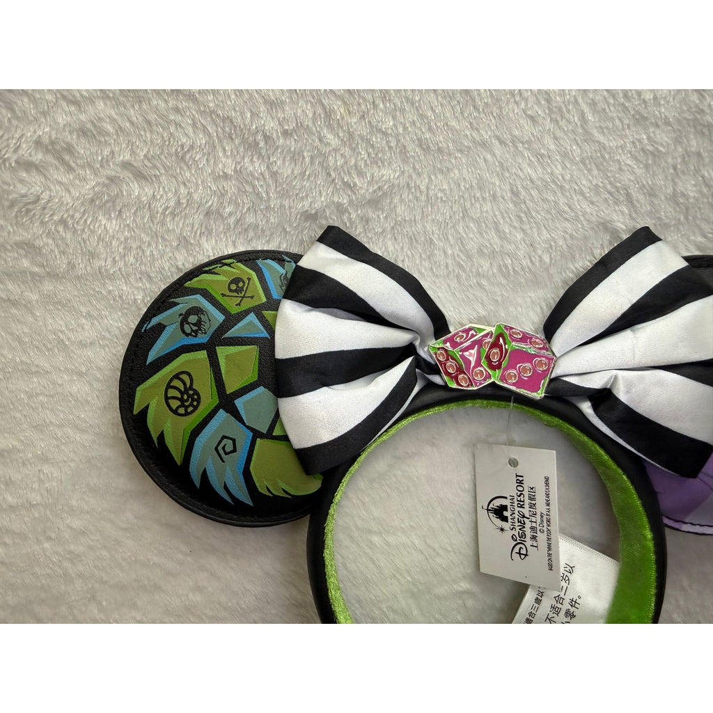 NEW Disney Shanghai Resort Nightmare Before Christmas Glow in the Dark Ears