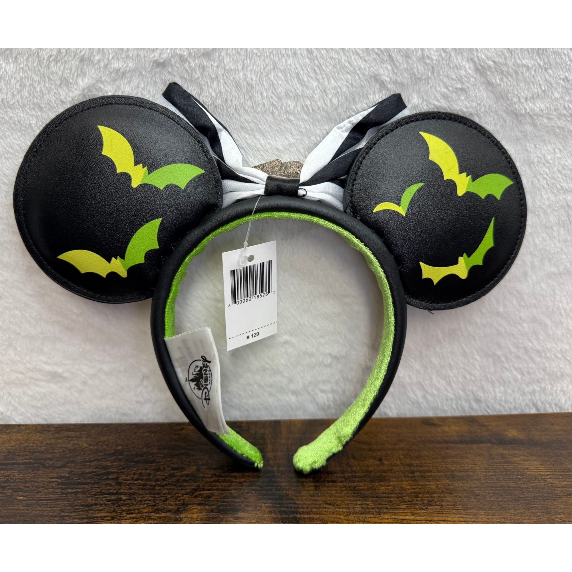 NEW Disney Shanghai Resort Nightmare Before Christmas Glow in the Dark Ears