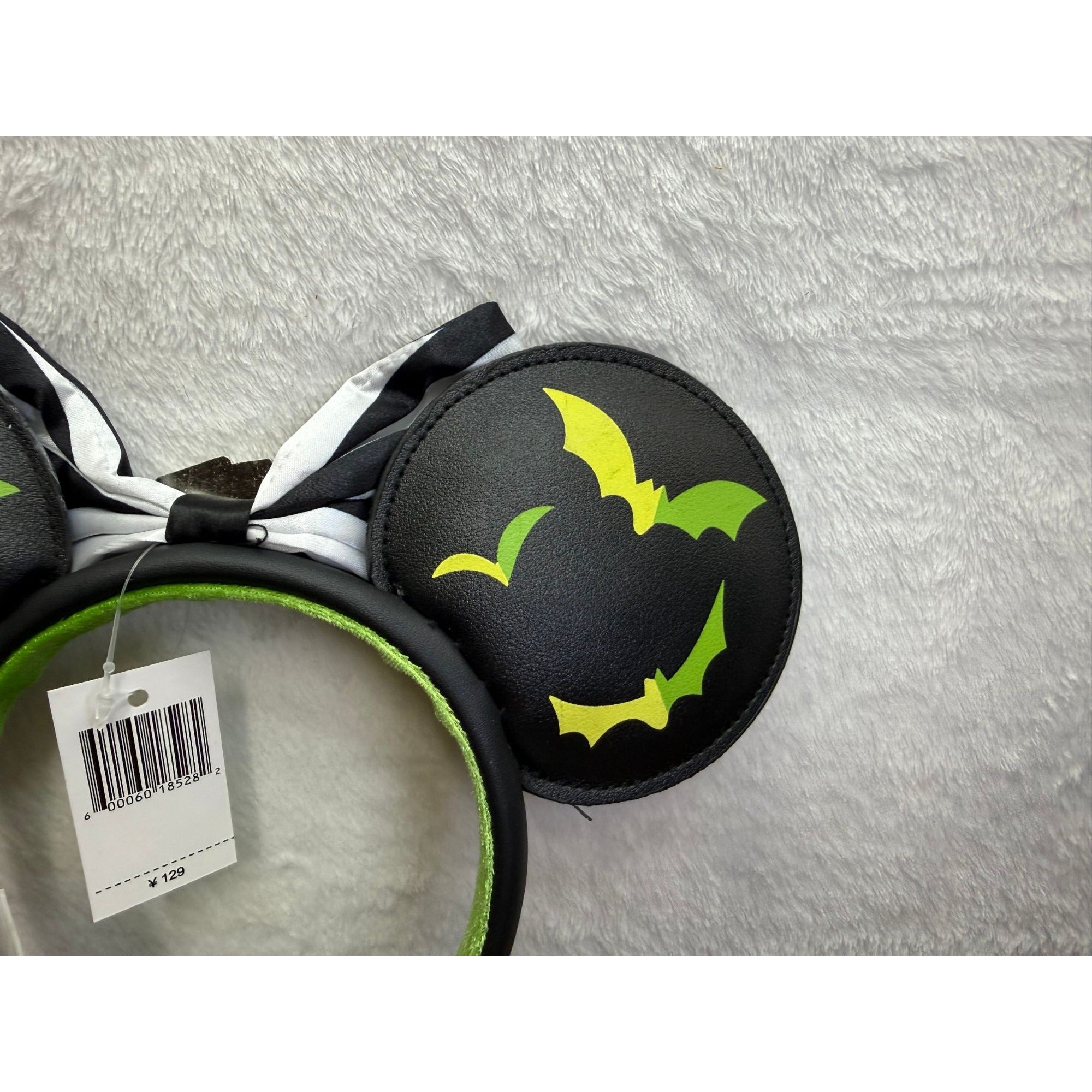 NEW Disney Shanghai Resort Nightmare Before Christmas Glow in the Dark Ears