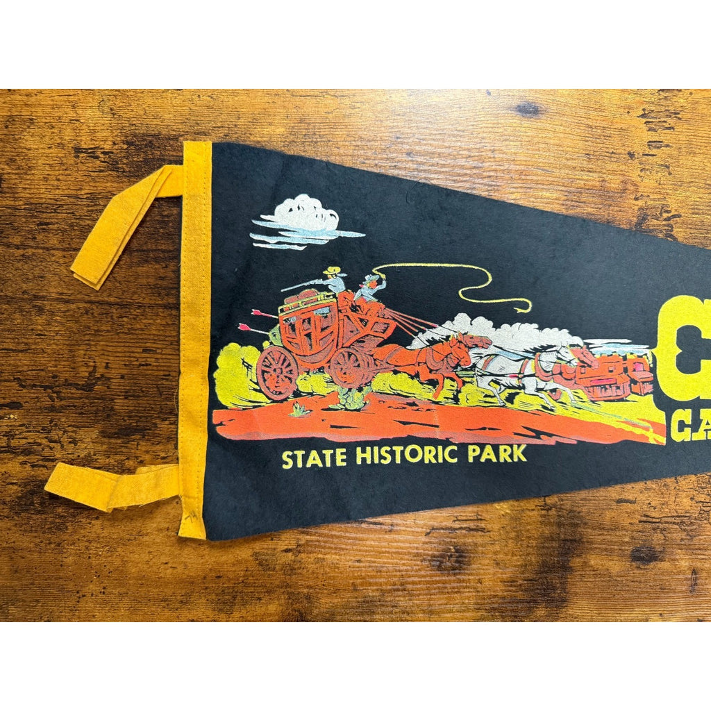 Vintage Pennant Felt Columbia California State Historic Park