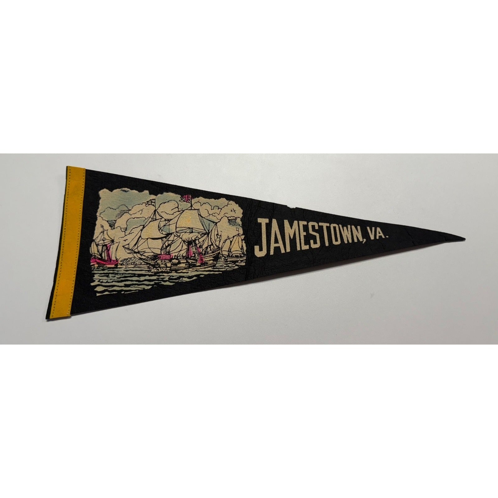 Vintage Jamestown, Va pennant