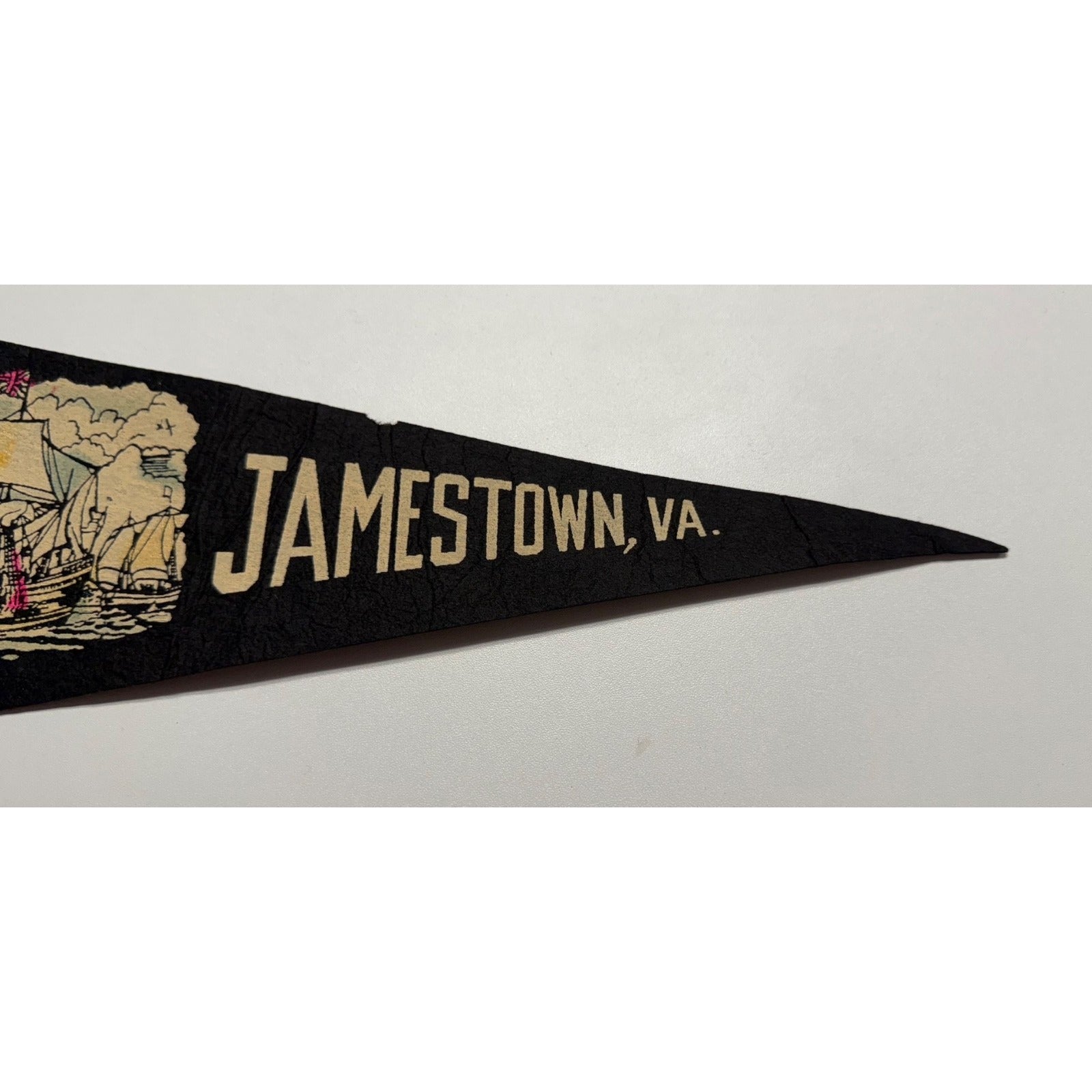 Vintage Jamestown, Va pennant