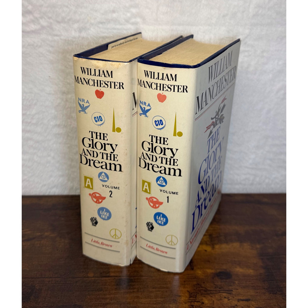 The Glory And The Dream By William Manchester 2-Volume Hardcover 1974