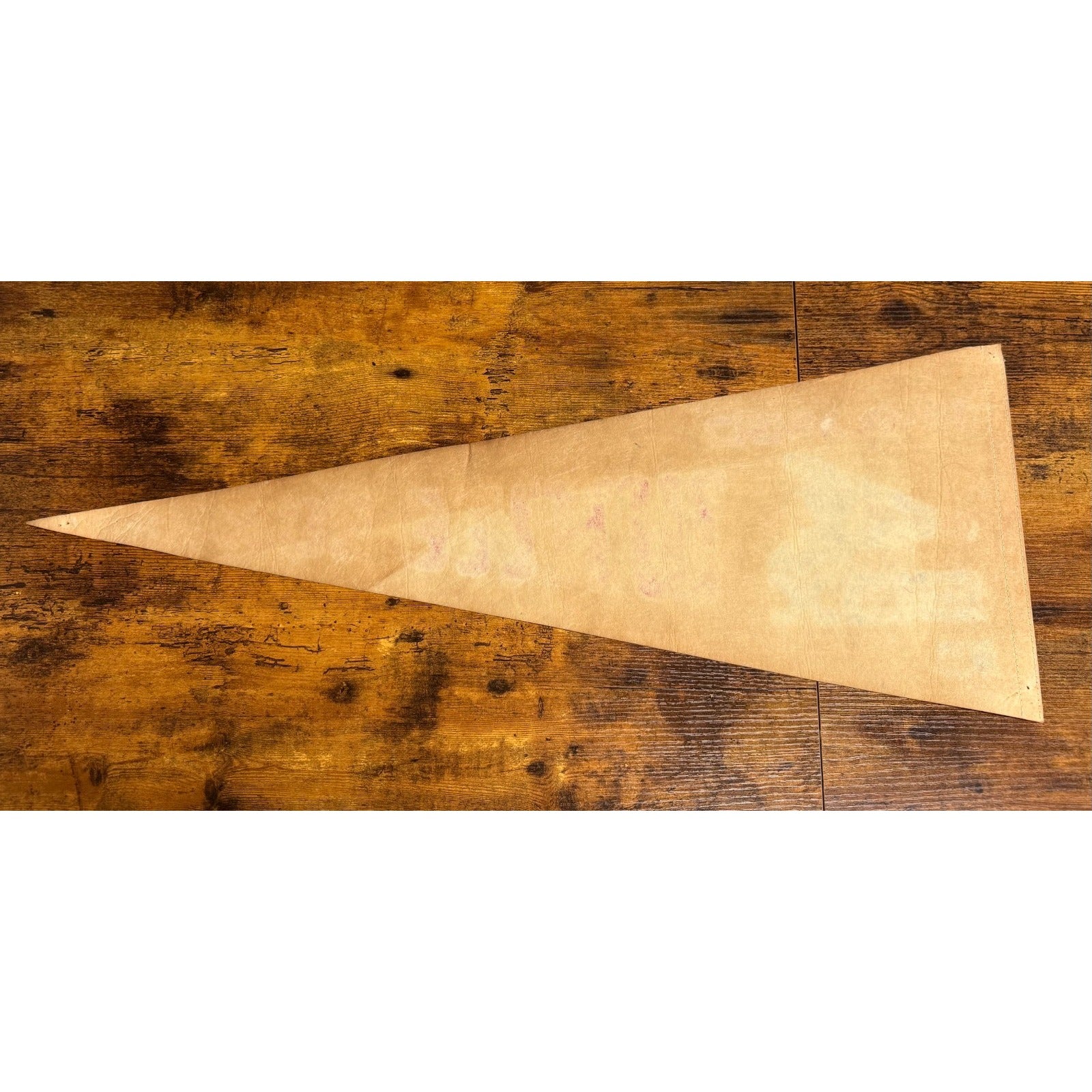 Vintage MLB Chicago White Sox pennant aged