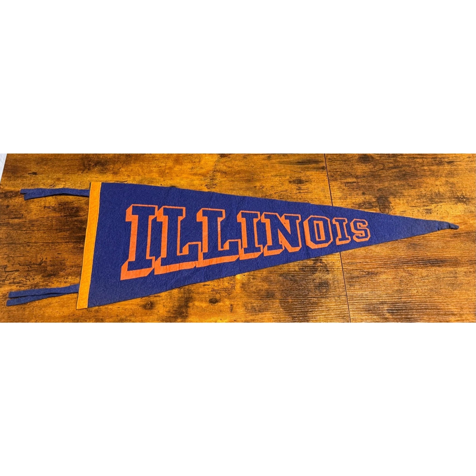 Vintage University of Illinois pennant