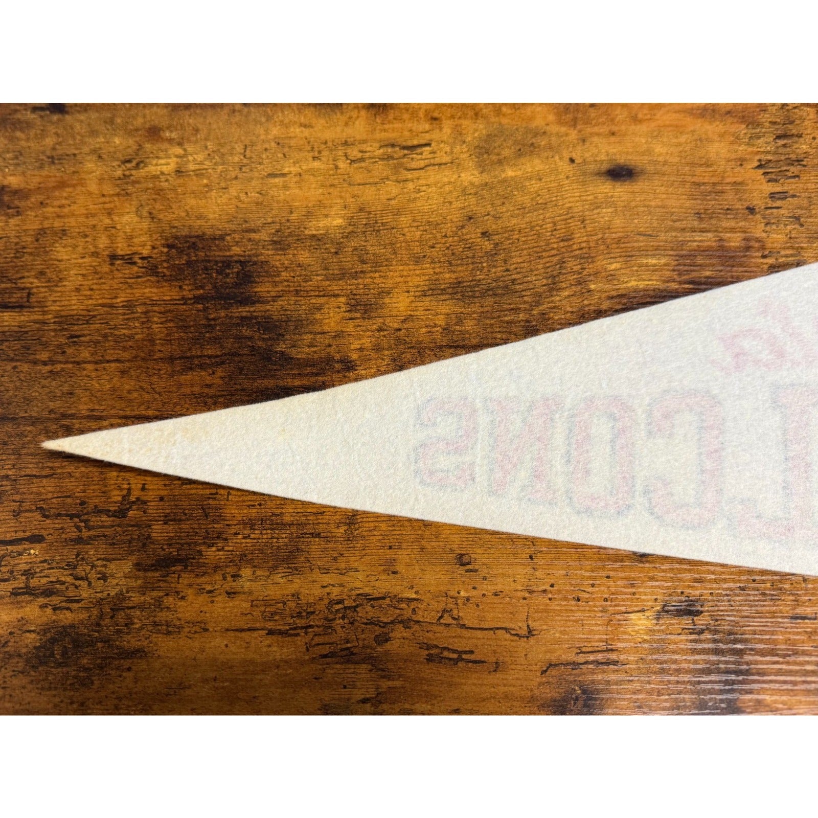 Vintage NFL Atlanta Falcons pennant single bar helmet